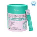 Hurum Biotin Collagen Peptide 1 Box 90 Packets 3 Months Low Molecular Fish Collagen Vitamin C Hyaluronic Acid