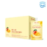 BB Lab Dietary Fiber Konjac Jelly Apple Mango – 1 Box (10 Packs Konjac Jelly)